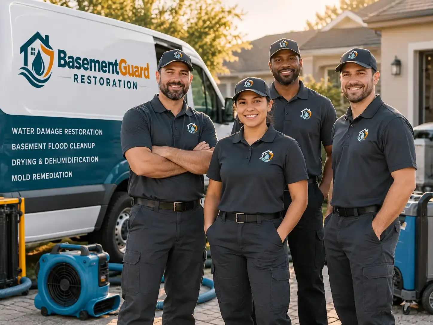 Basement Water Damage Restoration company in Stark, KS